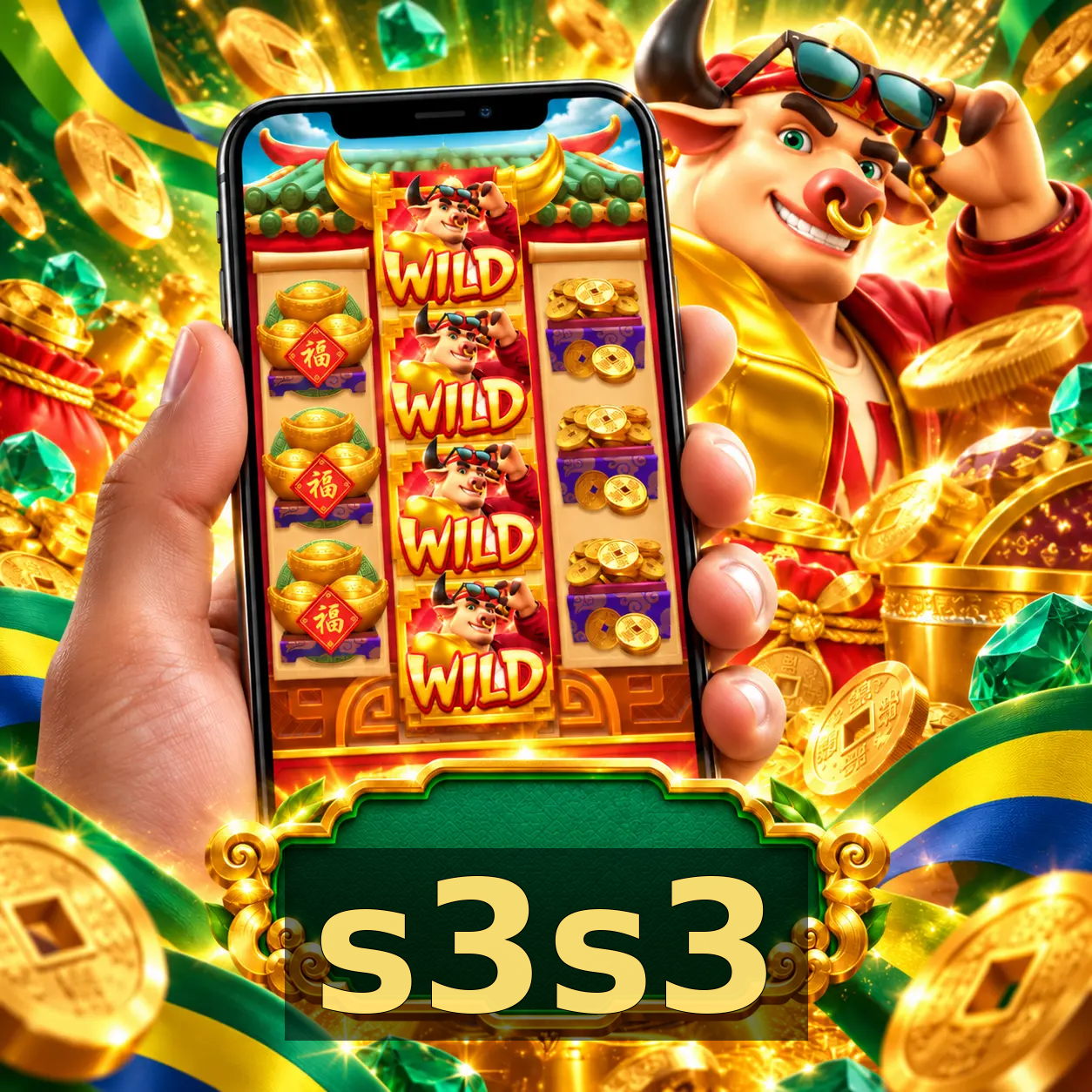 Imagem secundária de apoio para instalação do app s3s3
